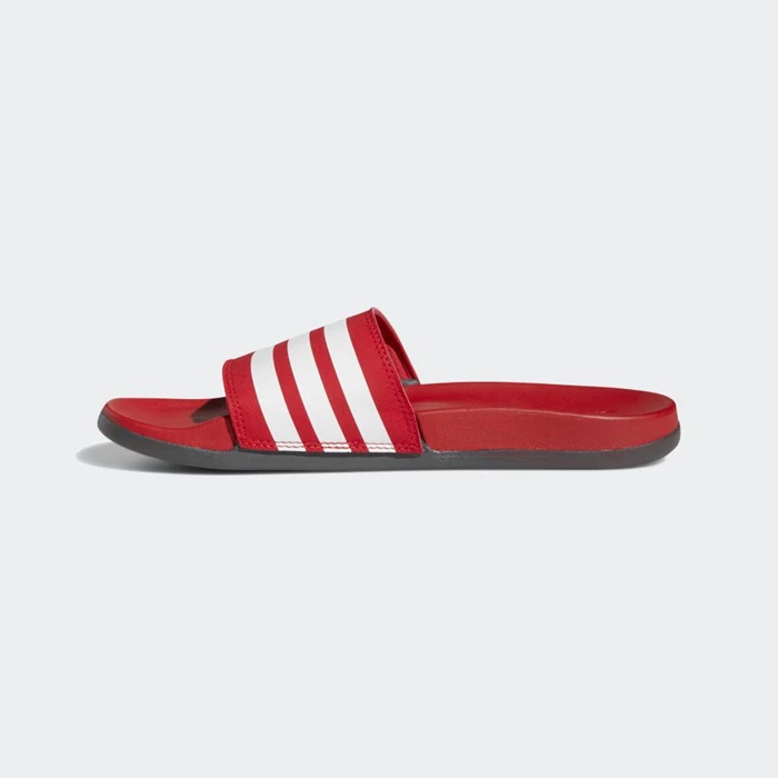 Chanclas Adidas Adilette Comfort Hombre Rojas | 70PDTMZU