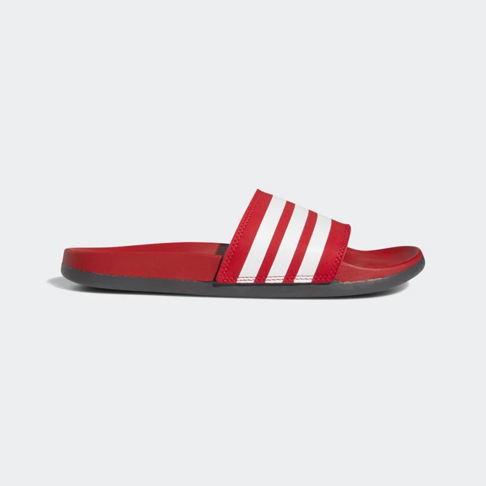 Chanclas Adidas Adilette Comfort Hombre Rojas | 70PDTMZU