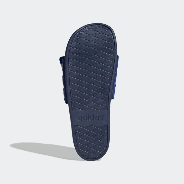 Chanclas Adidas Adilette Comfort Hombre Azules | 71MUXLBQ