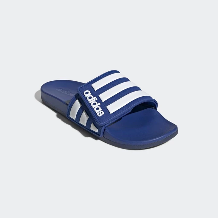 Chanclas Adidas Adilette Comfort Hombre Azules | 71MUXLBQ