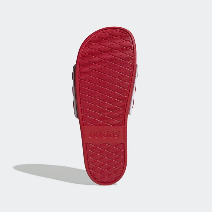 Chanclas Adidas Adilette Comfort Hombre Blancas | 93OAQTVY