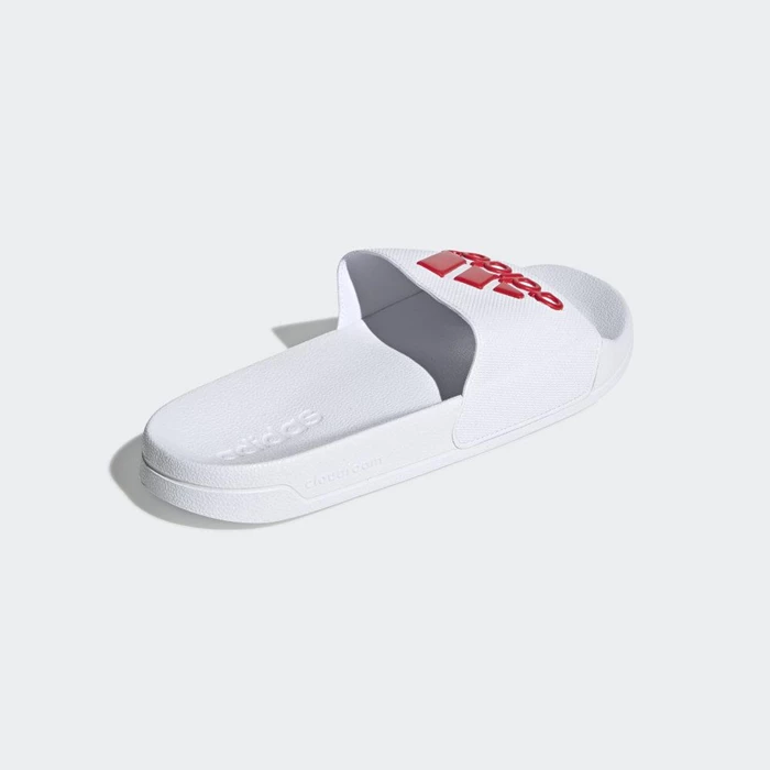 Chanclas Adidas Adilette Shower Hombre Blancas | 18UZSPFT