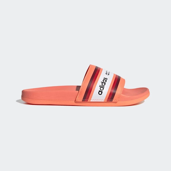 Chanclas Adidas FARM Rio Adilette Comfort Mujer Naranjas | 29VOHUXF