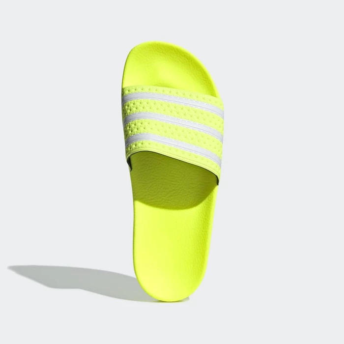 Chanclas Adidas adilette Hombre Amarillo | 80AHMEWS