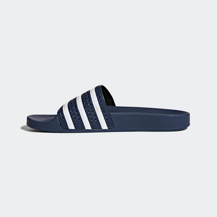 Chanclas Adidas adilette Hombre Azules | 97FZHNQC