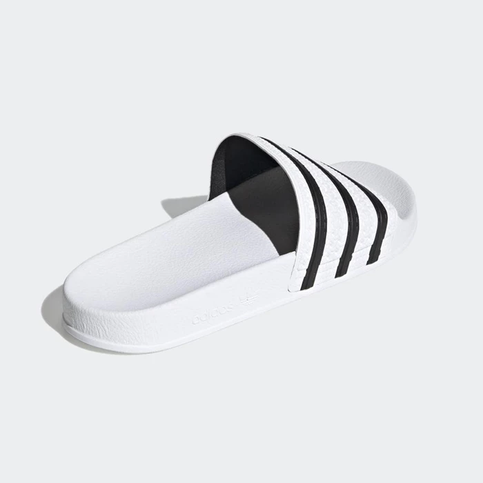 Chanclas Adidas adilette Hombre Blancas | 51QCPMVK