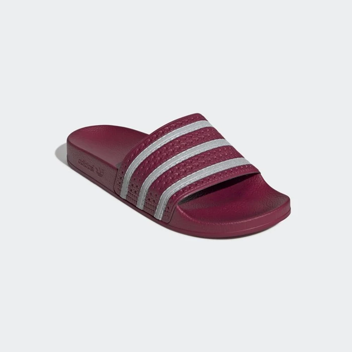 Chanclas Adidas adilette Hombre Burdeos | 20YTECPZ