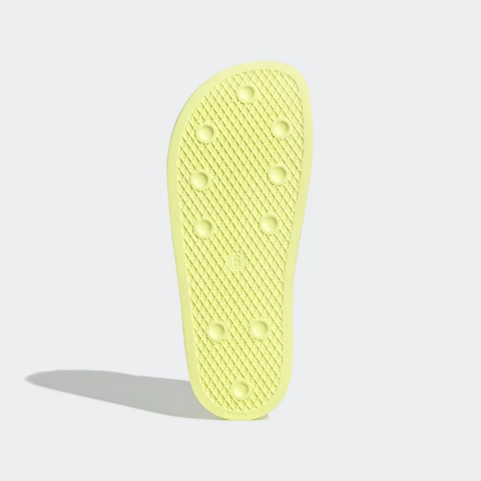 Chanclas Adidas adilette Mujer Amarillo | 06OYDWCM