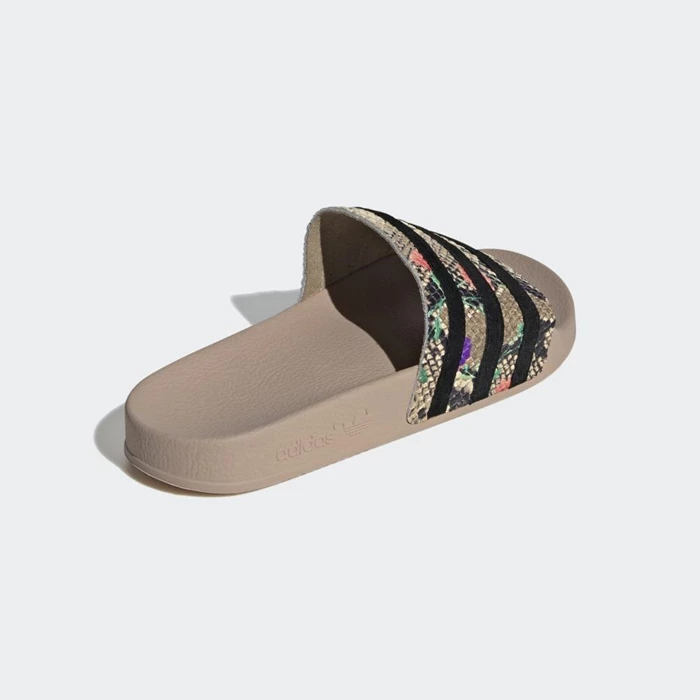 Chanclas Adidas adilette Mujer Beige | 20JKYTNG