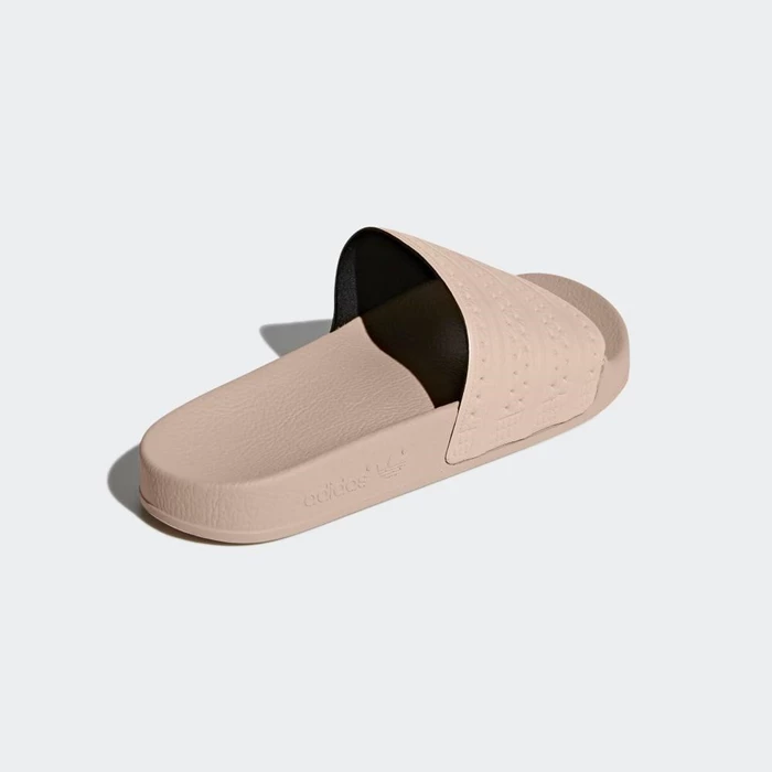 Chanclas Adidas adilette Mujer Beige | 29ICODYM