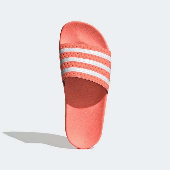 Chanclas Adidas adilette Mujer Naranjas | 37EMGVHZ