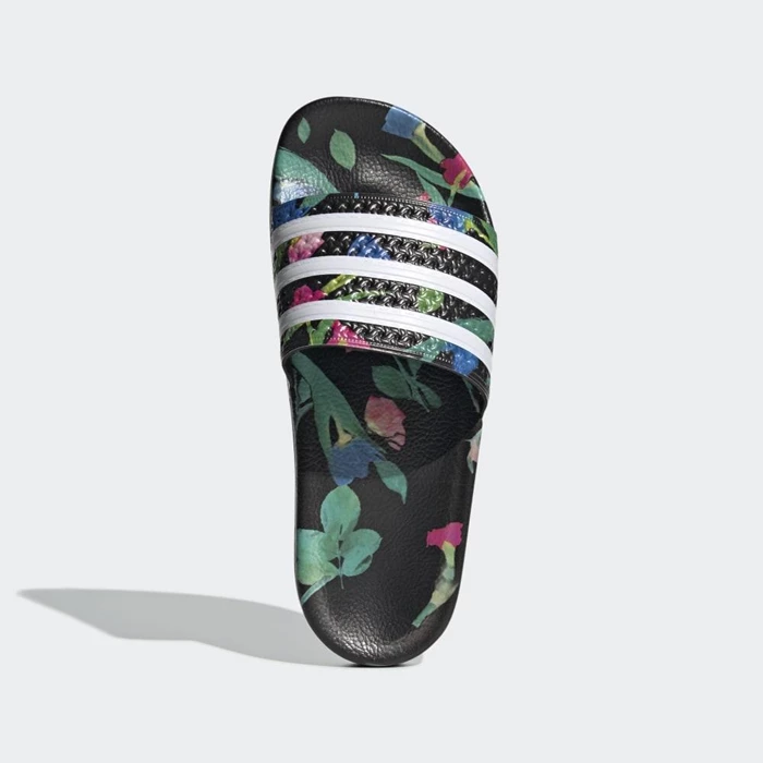 Chanclas Adidas adilette Mujer Negras | 91YZDRCV