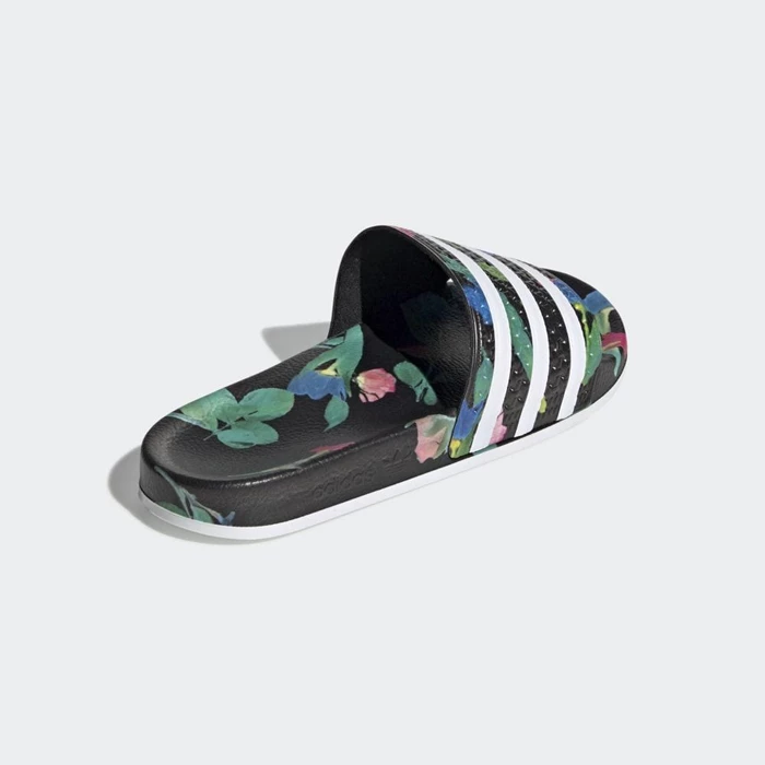 Chanclas Adidas adilette Mujer Negras | 91YZDRCV