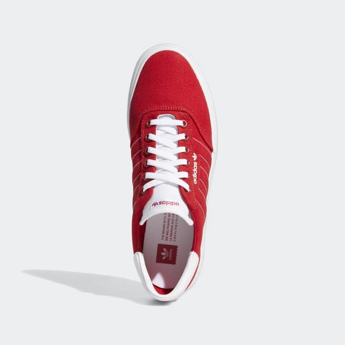 Originales Adidas 3MC Mujer Rojas | 98EMLOPK