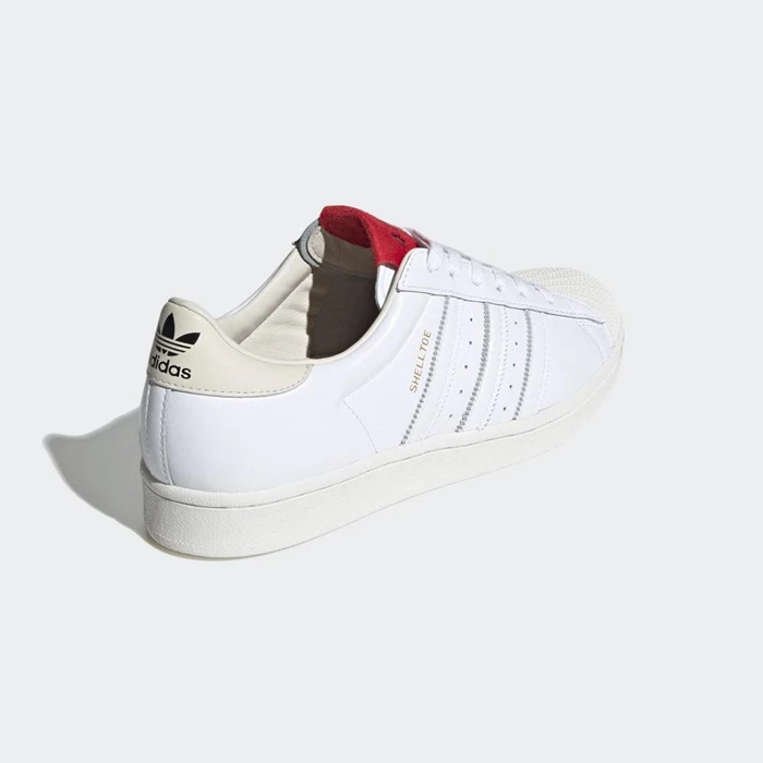 Originales Adidas 424 Shell-Toe Hombre Blancas | 18VQDKYC