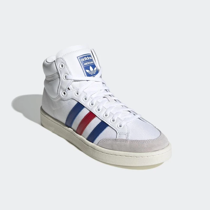 Originales Adidas Americana Hi Hombre Blancas | 75OMVXNC