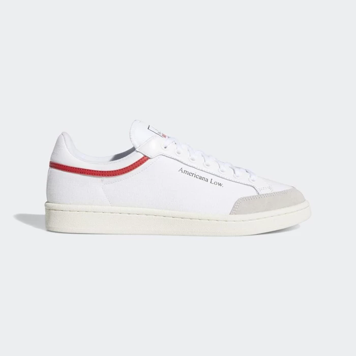 Originales Adidas Americana Low Hombre Blancas | 23VRKWEL