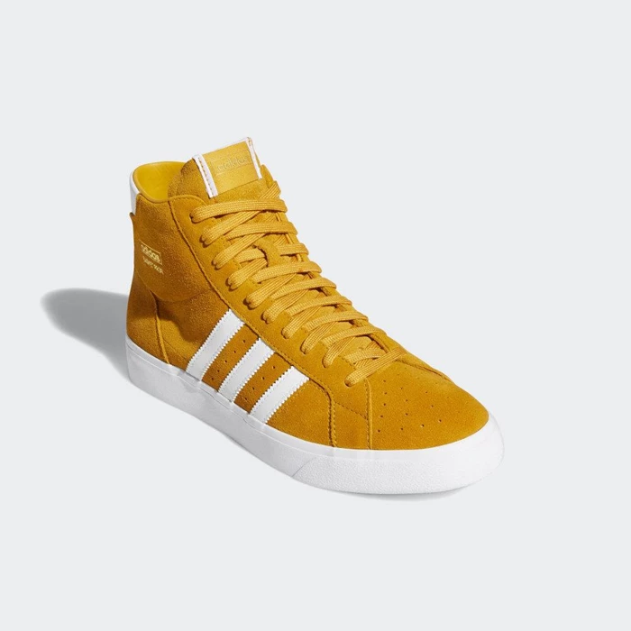 Originales Adidas Basket Profi Hombre Amarillo | 93AWTOQU