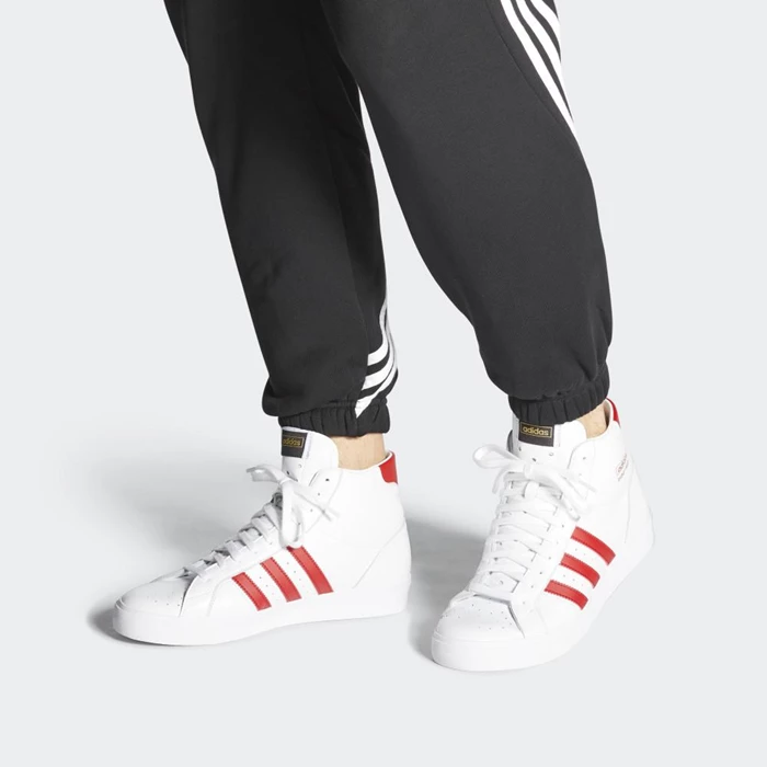 Originales Adidas Basket Profi Hombre Blancas | 65WIUYSB