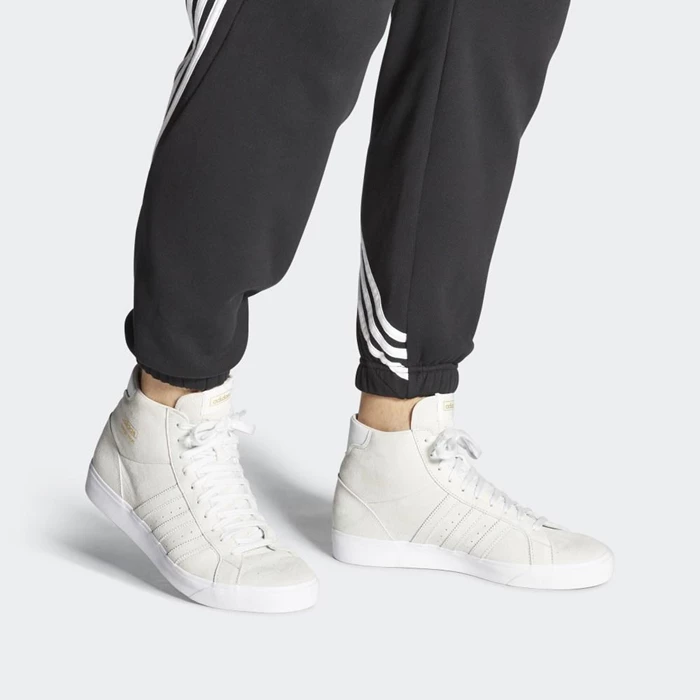 Originales Adidas Basket Profi Hombre Blancas | 69IPVAUH