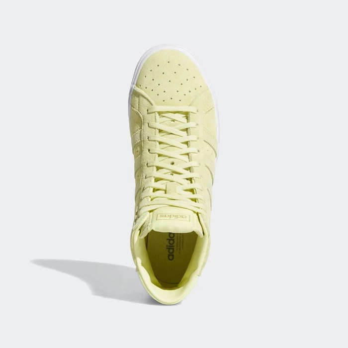 Originales Adidas Basket Profi Mujer Amarillo | 27NRUALJ