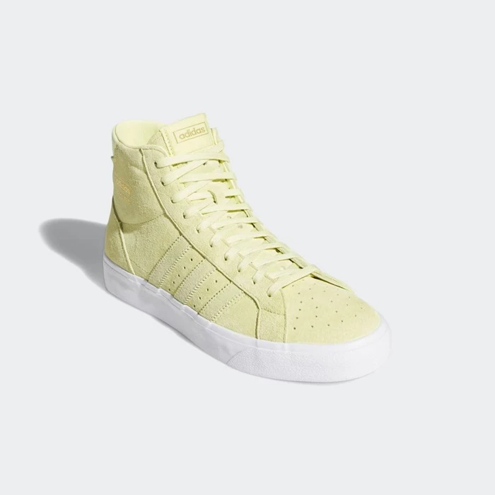 Originales Adidas Basket Profi Mujer Amarillo | 27NRUALJ