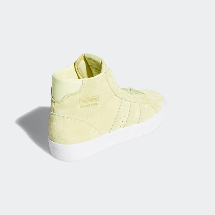 Originales Adidas Basket Profi Mujer Amarillo | 27NRUALJ