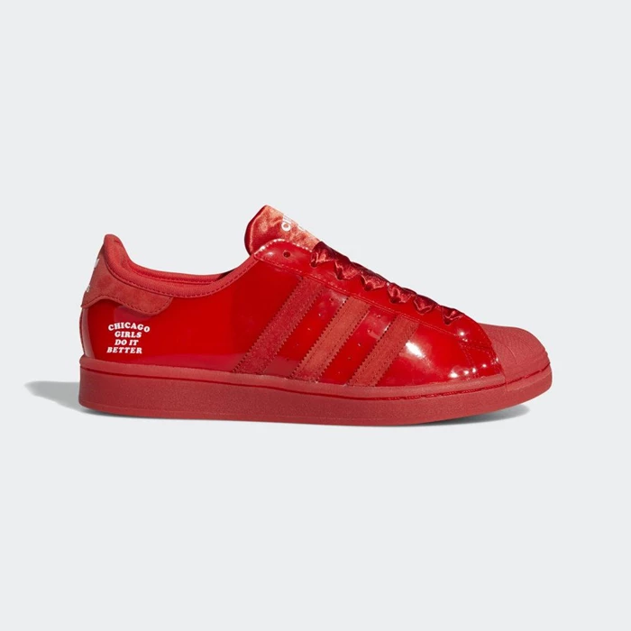 Originales Adidas Chicago Girls Do It Better Superstar Hombre Rojas | 46YAXPVU