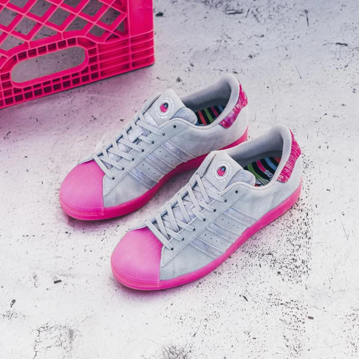 Originales Adidas Chicago Plays Harder, Chicago Works Harder Superstar Hombre Gris | 93QCYVFD