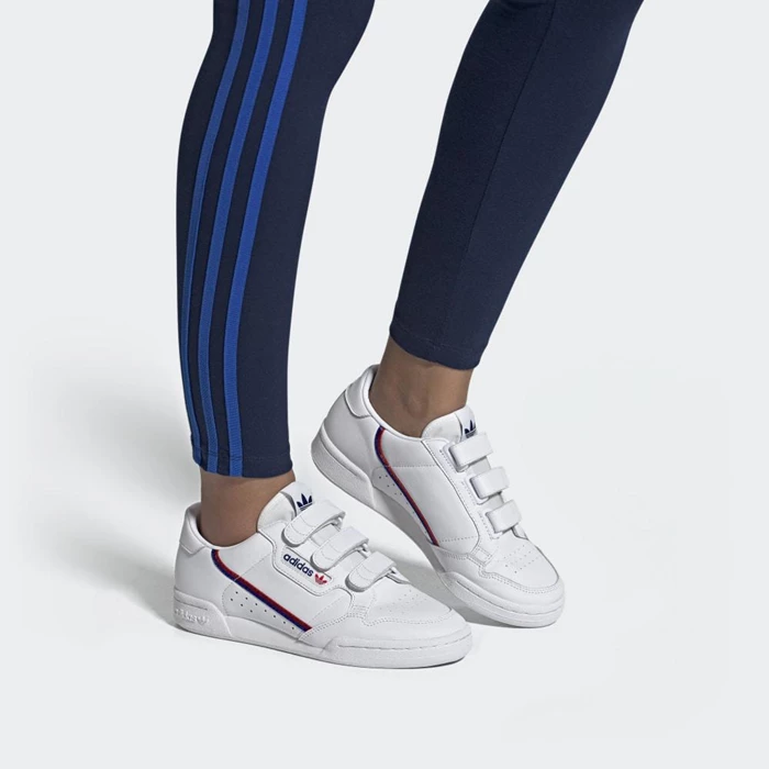 Originales Adidas Continental 80 Mujer Blancas | 43AIZBDM