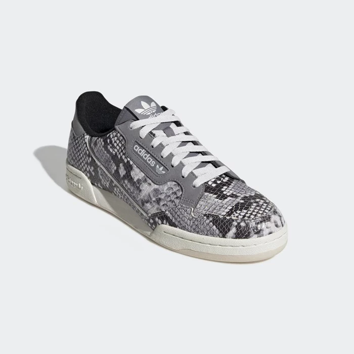 Originales Adidas Continental 80 Mujer Gris | 43PKEWOZ