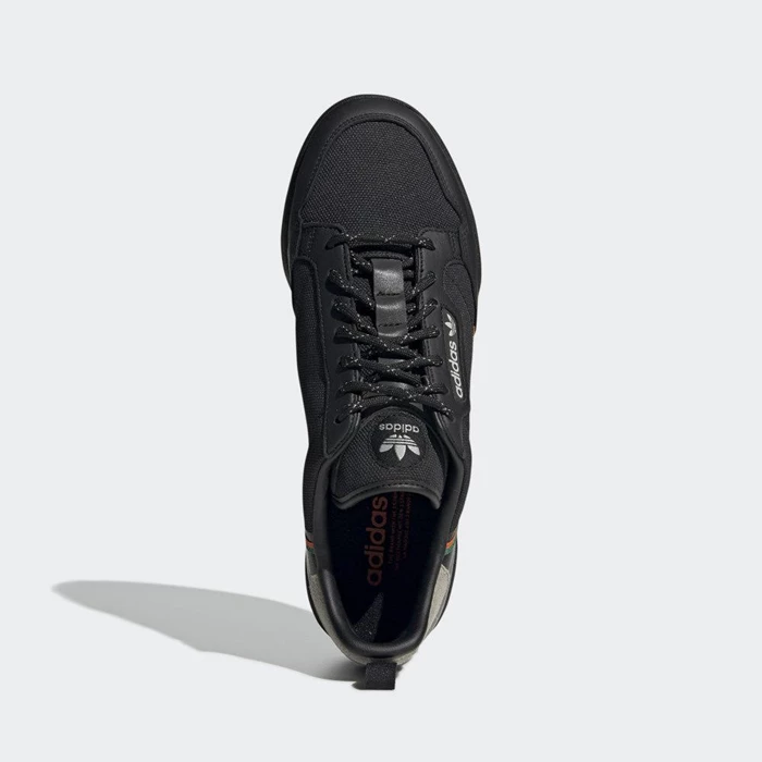 Originales Adidas Continental 80 Mujer Negras | 31EPZAHB