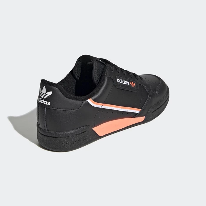 Originales Adidas Continental 80 Niños Negras | 54IQHTOK