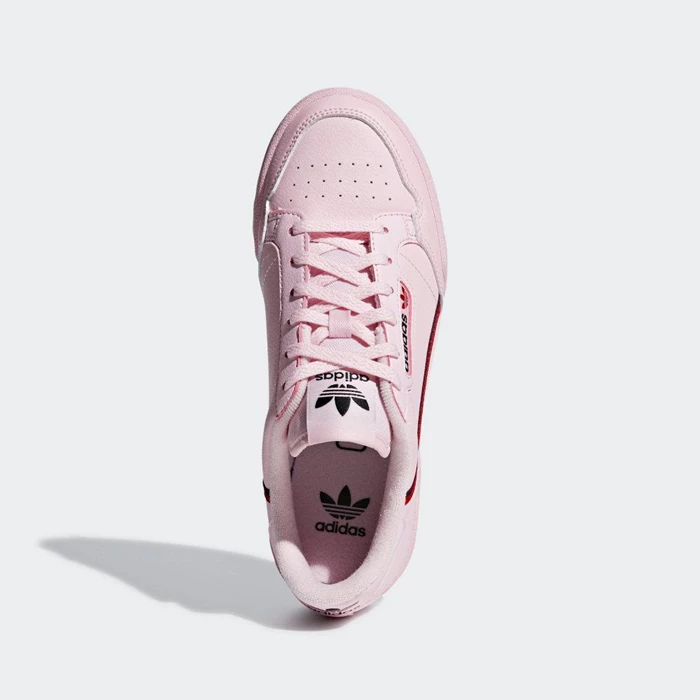 Originales Adidas Continental 80 Niños Rosas | 46XEDZKP