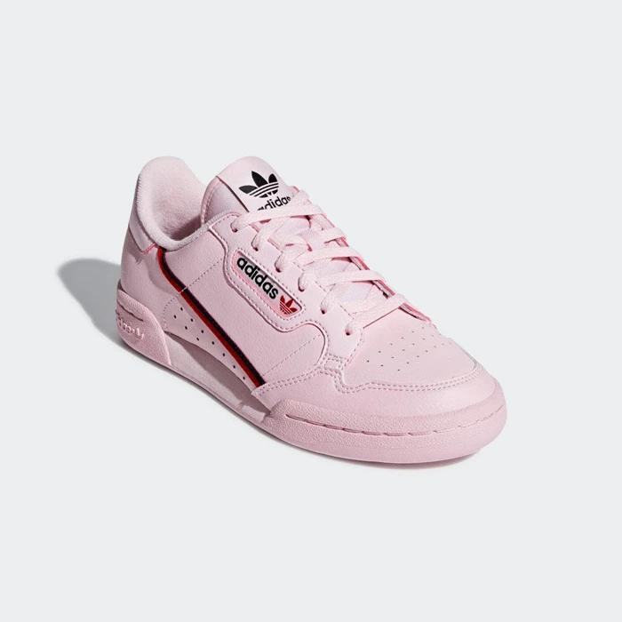 Originales Adidas Continental 80 Niños Rosas | 46XEDZKP