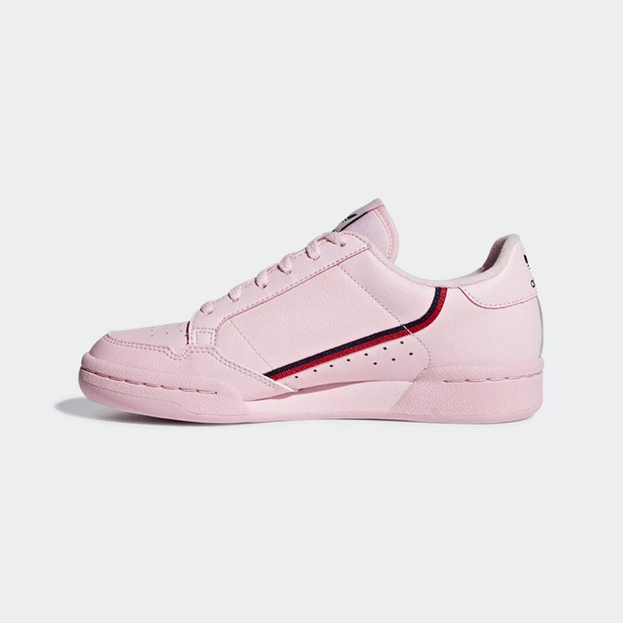 Originales Adidas Continental 80 Niños Rosas | 46XEDZKP