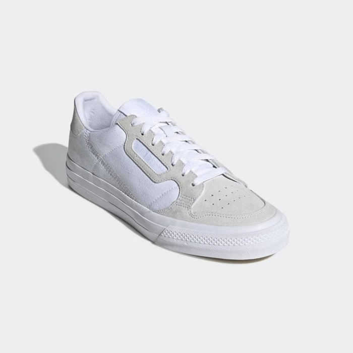 Originales Adidas Continental Vulc Hombre Blancas | 08UHXCVN