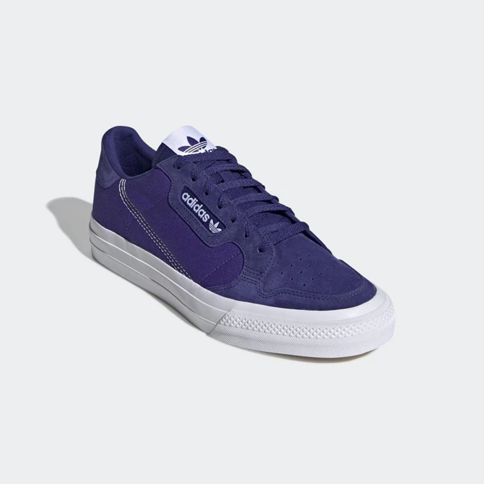 Originales Adidas Continental Vulc Hombre Moradas | 36EABWCF