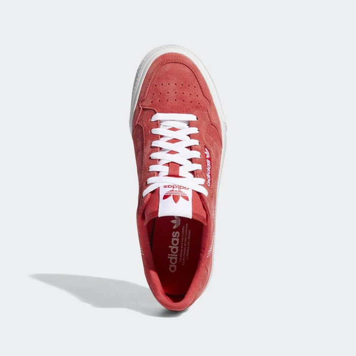 Originales Adidas Continental Vulc Hombre Rojas | 80MYIQNC