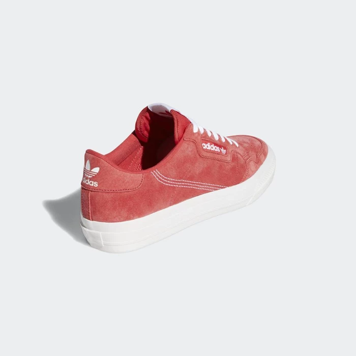 Originales Adidas Continental Vulc Hombre Rojas | 80MYIQNC