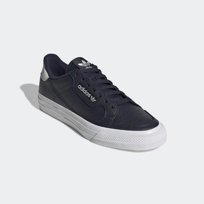 Originales Adidas Continental Vulc Hombre Azules | 80SUZJBG