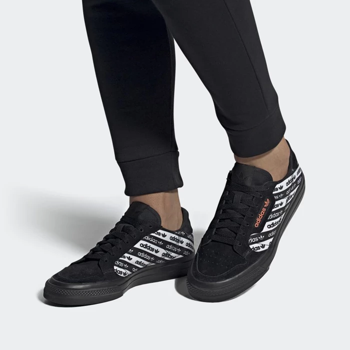 Originales Adidas Continental Vulc Mujer Negras | 03FWVUGZ