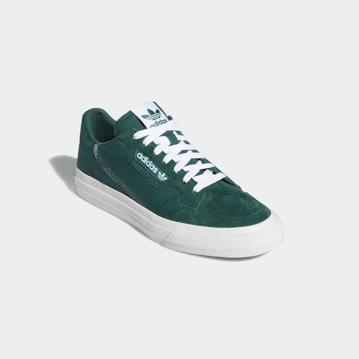 Originales Adidas Continental Vulc Mujer Verde | 14JARBLG