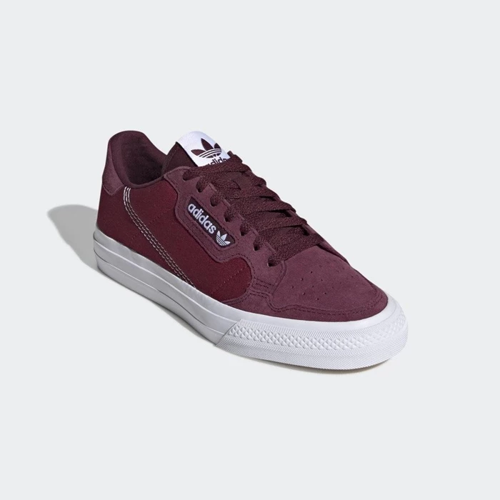 Originales Adidas Continental Vulc Mujer Burdeos | 25NRIOWH