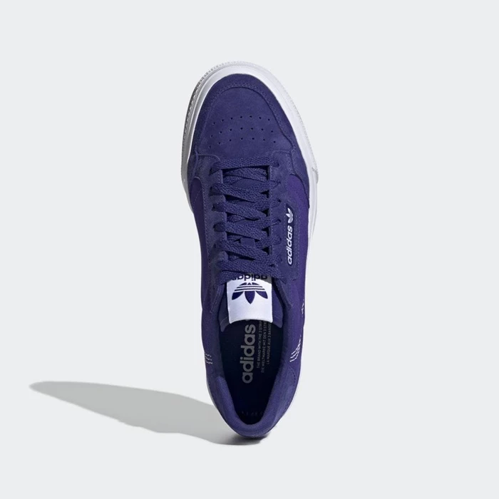 Originales Adidas Continental Vulc Mujer Moradas | 46DHKROL