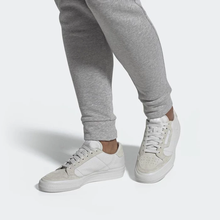 Originales Adidas Continental Vulc Mujer Gris | 56QAMJHD