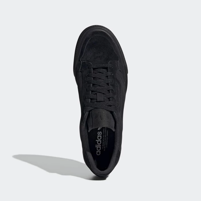 Originales Adidas Continental Vulc Mujer Negras | 84AQDHSK