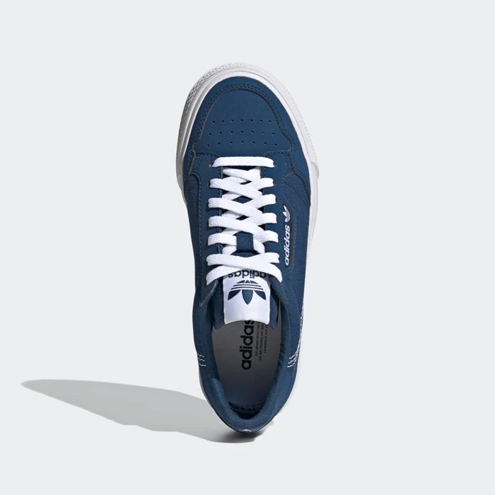 Originales Adidas Continental Vulc Niños Azules | 54NMQCUT