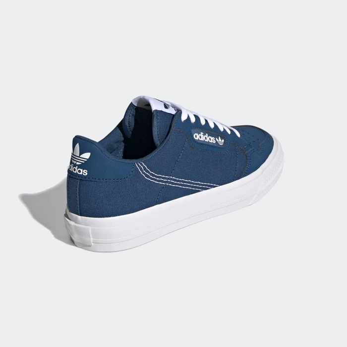 Originales Adidas Continental Vulc Niños Azules | 54NMQCUT