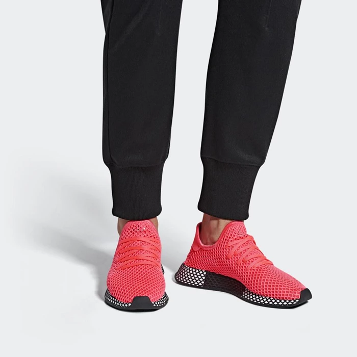 Originales Adidas Deerupt Hombre Rosas | 64YUPGTE